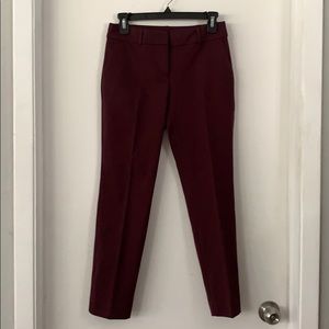 Ann Taylor Crop Pant, Eggplant